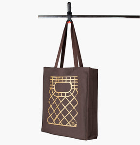 Crate Tote - Brown