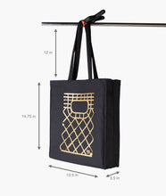 Load image into Gallery viewer, Crate Tote - Black